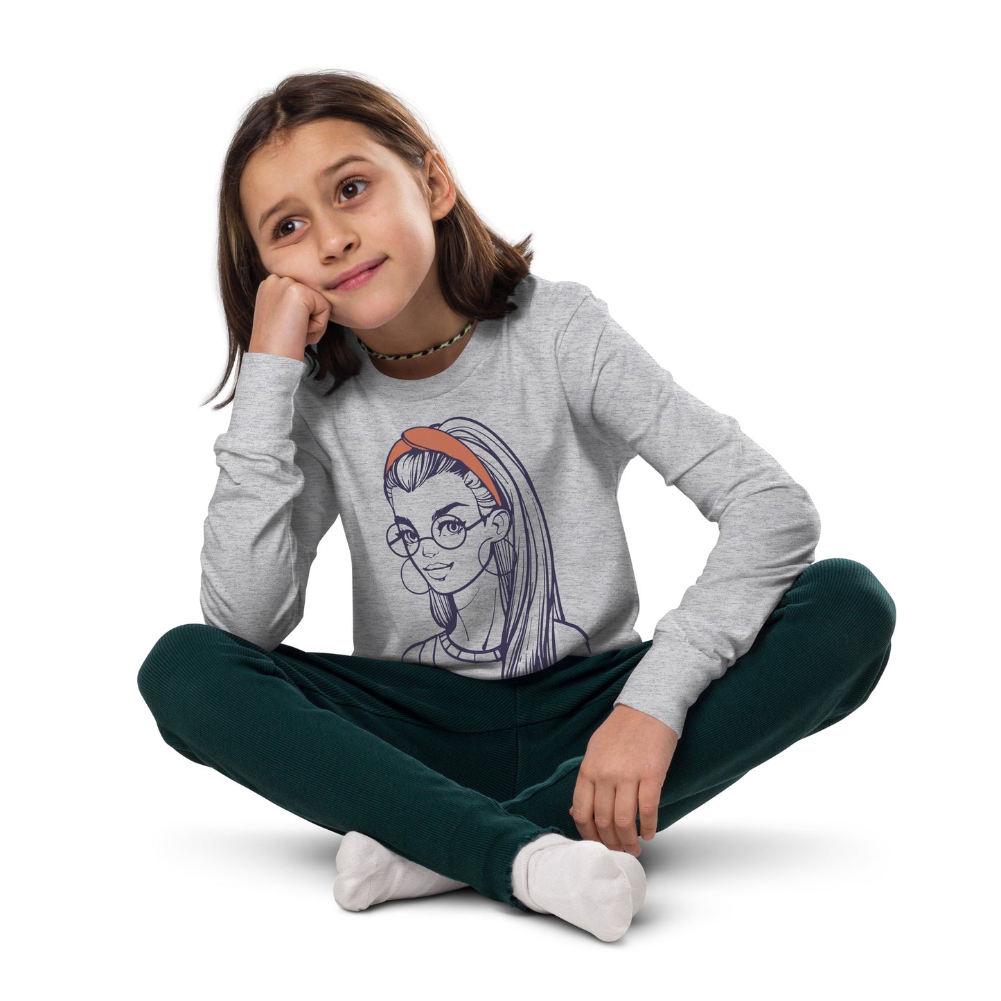 Youth long sleeve tee (Girl)