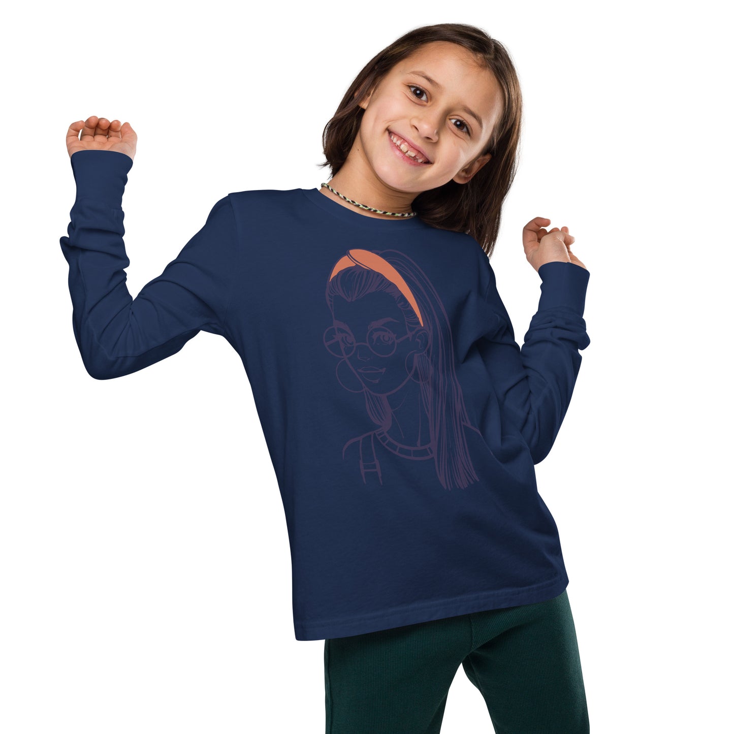 Youth long sleeve tee (Girl)